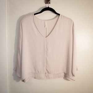 Oversized Cropped Blouse